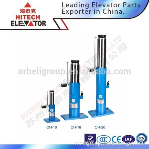 Safety components for passenger lift/oil buffer/spring inside